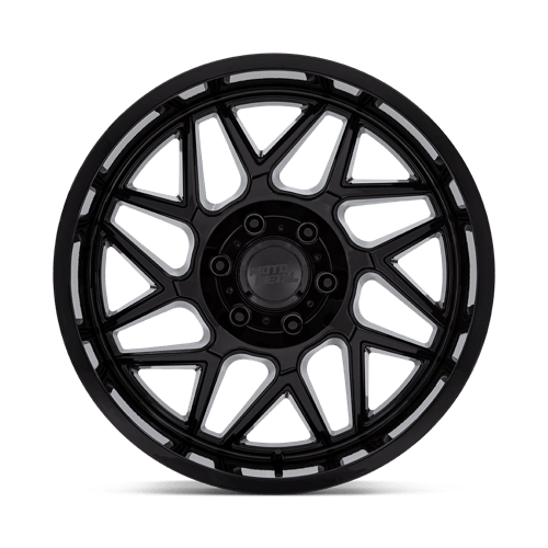 20X9 Moto Metal MO812 TURBINE RIMS - GLOSS BLACK 8X180
