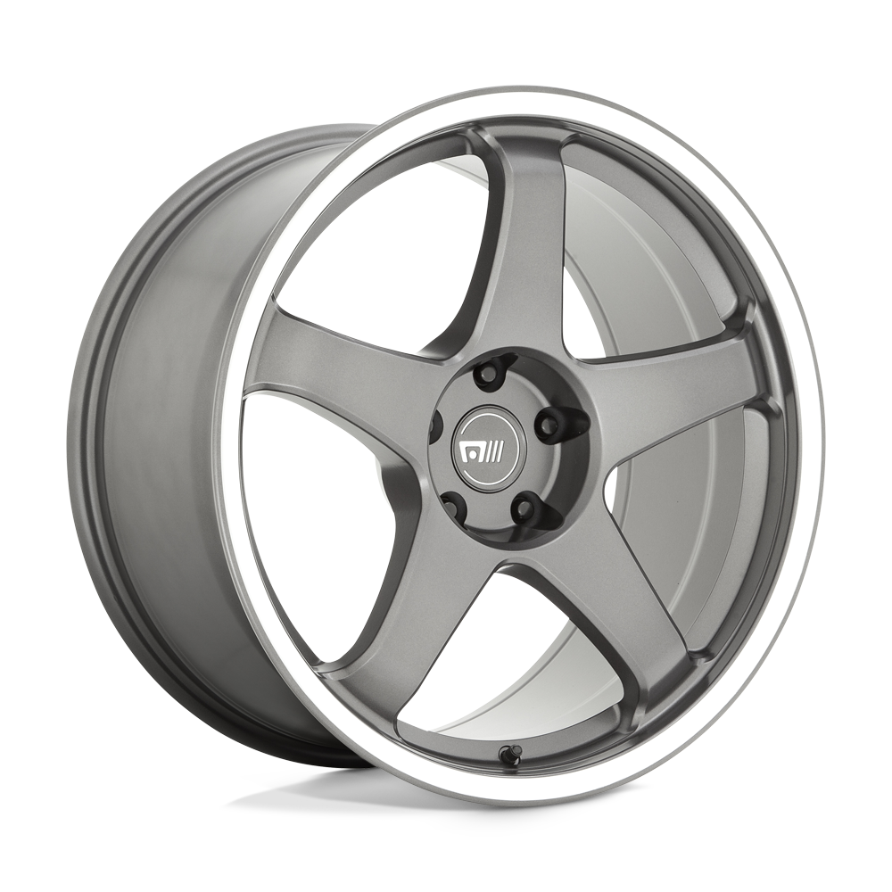 19X9.5 Motegi MR151 CS5 GUNMETAL W/ MACHINED LIP 5X120