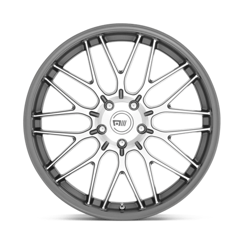 18X8.5 Motegi MR153 CM10 MACHINED GUNMETAL 5X112