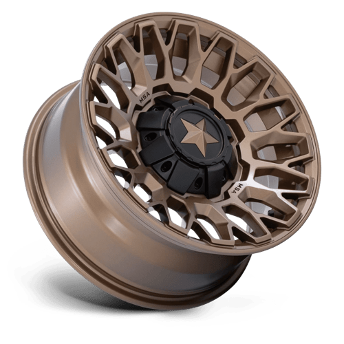 15X7 MSA Offroad Wheels M50 CLUBBER MATTE BRONZE 4X137/4X156