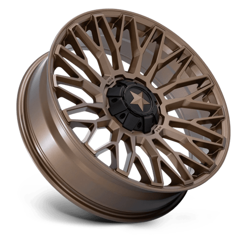 22X7 MSA Offroad Wheels M50 CLUBBER MATTE BRONZE 4X137/4X156