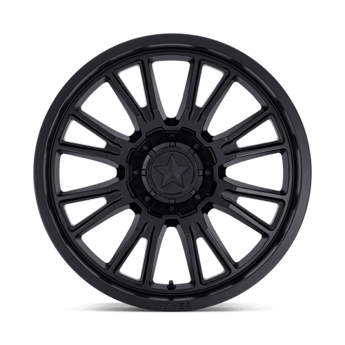 15X7 MSA Offroad Wheels M51 THUNDERLIPS MATTE BLACK 5X114.3