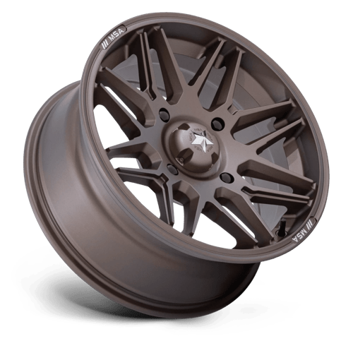 16X7 MSA Offroad Wheels M52 RADAR UTV MATTE BRONZE 5X114.3