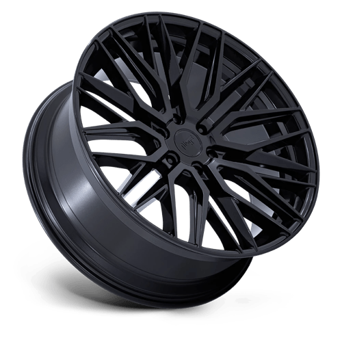 24X10 Niche 1PC M224 GAMMA GLOSS BLACK 6X139.7