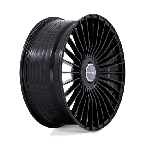 20X9 Niche 1PC NC282 SERENE GLOSS BLACK 5X112/5X114.3
