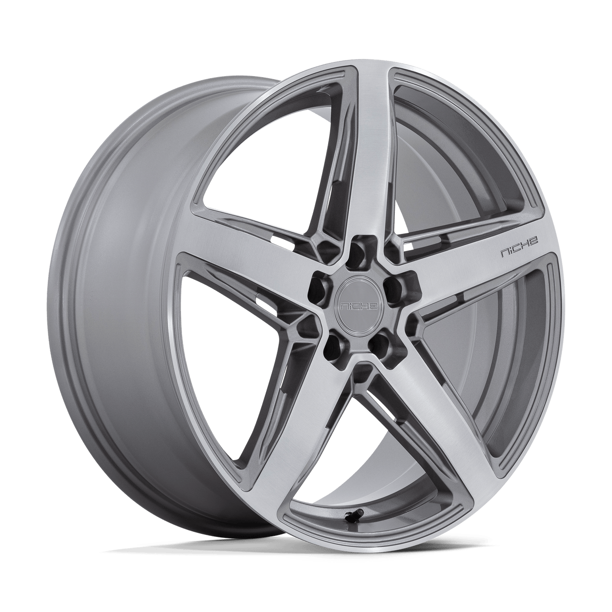 20X9.5 Niche 1PC M270 TERAMO ANTHRACITE BRUSHED FACE TINT 5X114.3