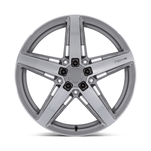 20X9 Niche 1PC M270 TERAMO ANTHRACITE BRUSHED FACE TINT 5X114.3