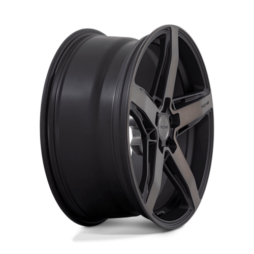 20X9 Niche 1PC M271 TERAMO MATTE BLACK W DOUBLE DARK TINT 5X114.3