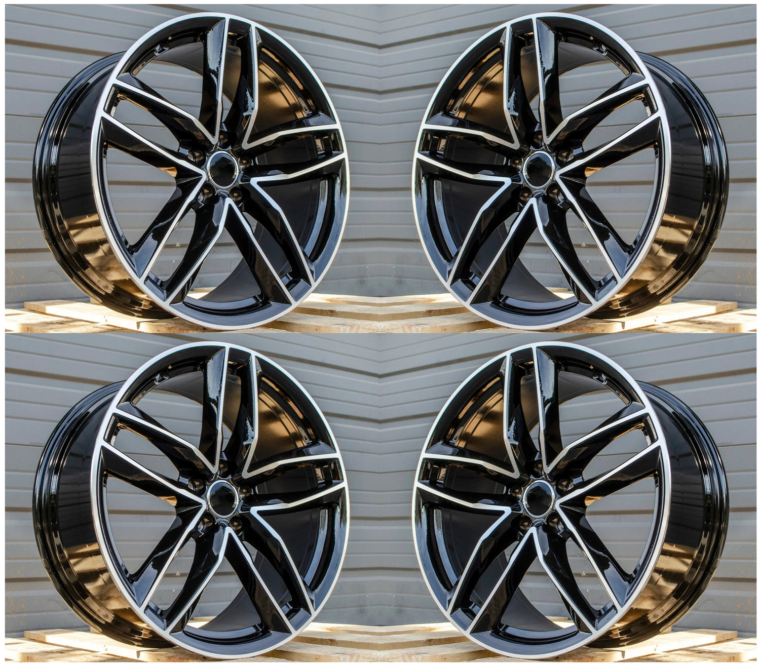 21” Rims - Made to Fit Audi Q7 | OE Style | 2016 2017 2018 2019 2020 2021 2022 2023 2024 2025 21x9 Wheels Brand New