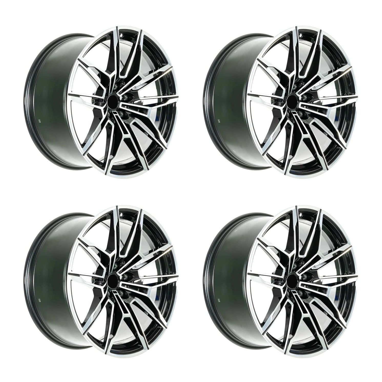 20” Rims - Made to Fit BMW 750i 750i xDrive | OE Style | 2009 2010 2011 2012 2013 2014 2015 20x8.5/9.5 Wheels Brand New