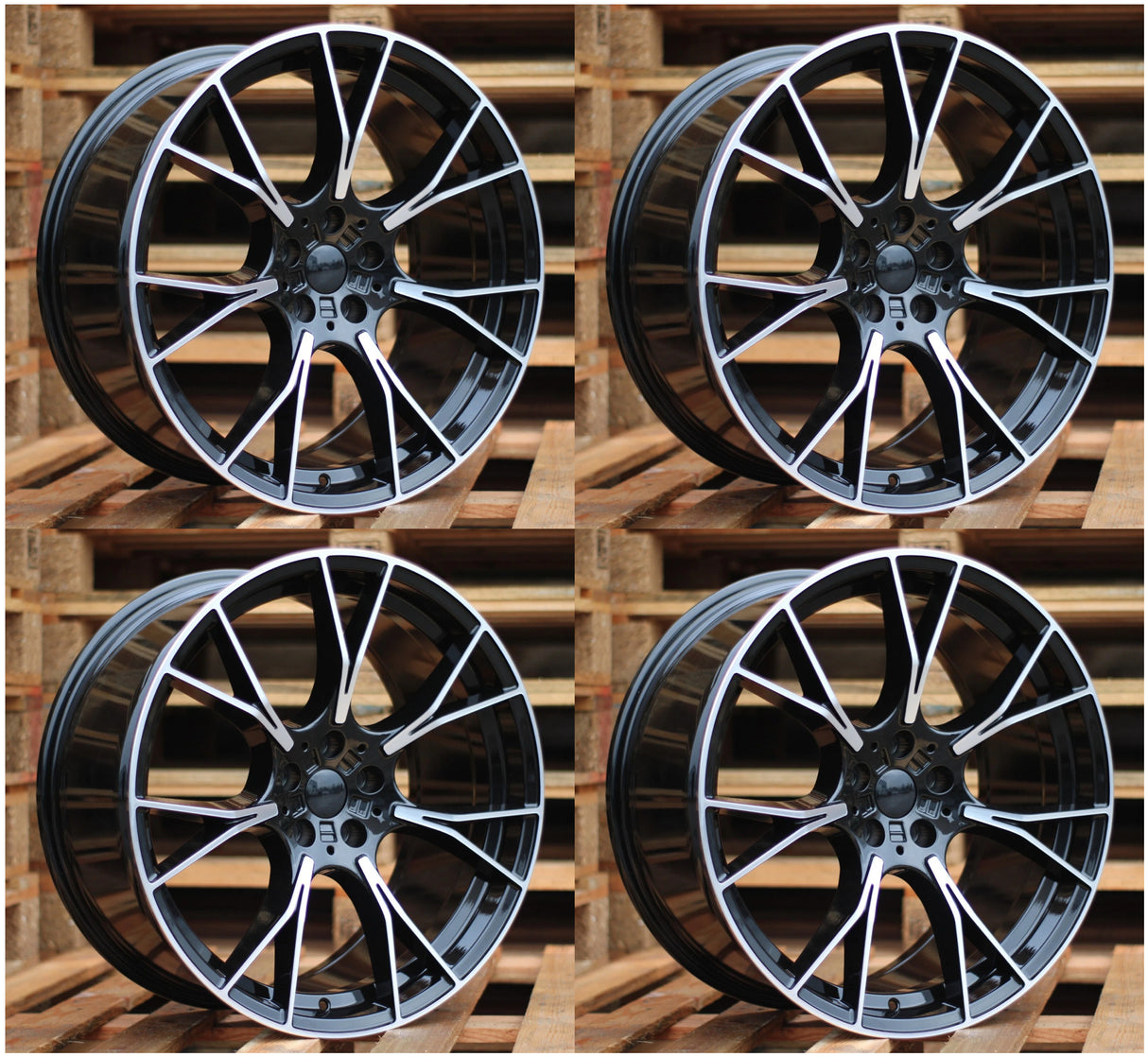 20” Rims - Made to Fit BMW 740i | OE Style | 2011 2012 2013 2014 2015 20x8.5/9.5 Wheels Brand New