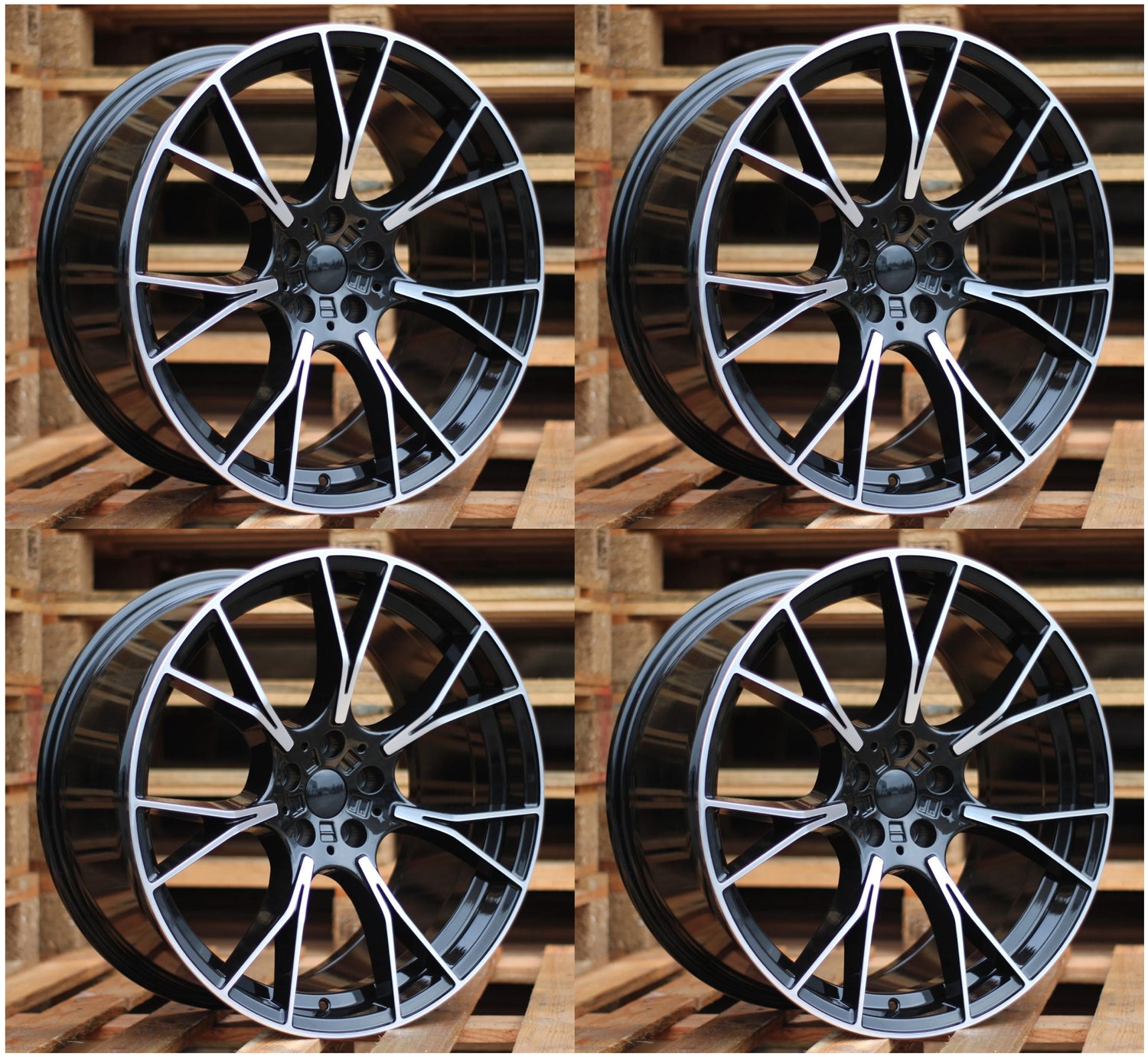 20” Rims - Made to Fit BMW 740i | OE Style | 2011 2012 2013 2014 2015 20x8.5/9.5 Wheels Brand New