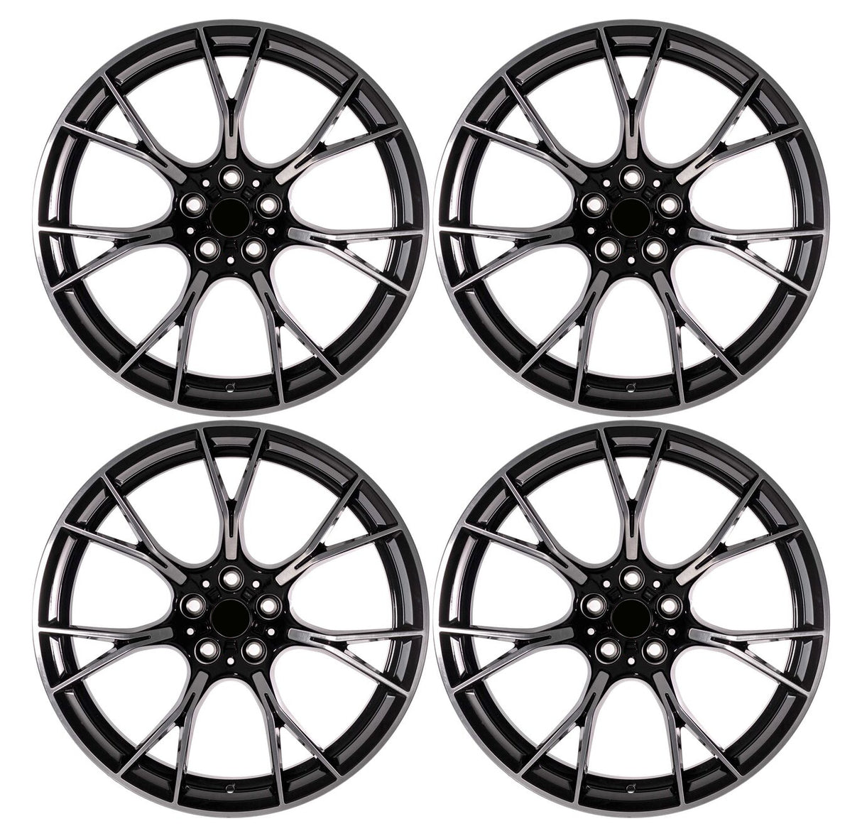 20” Rims - Made to Fit BMW 740i | OE Style | 2011 2012 2013 2014 2015 20x8.5/9.5 Wheels Brand New