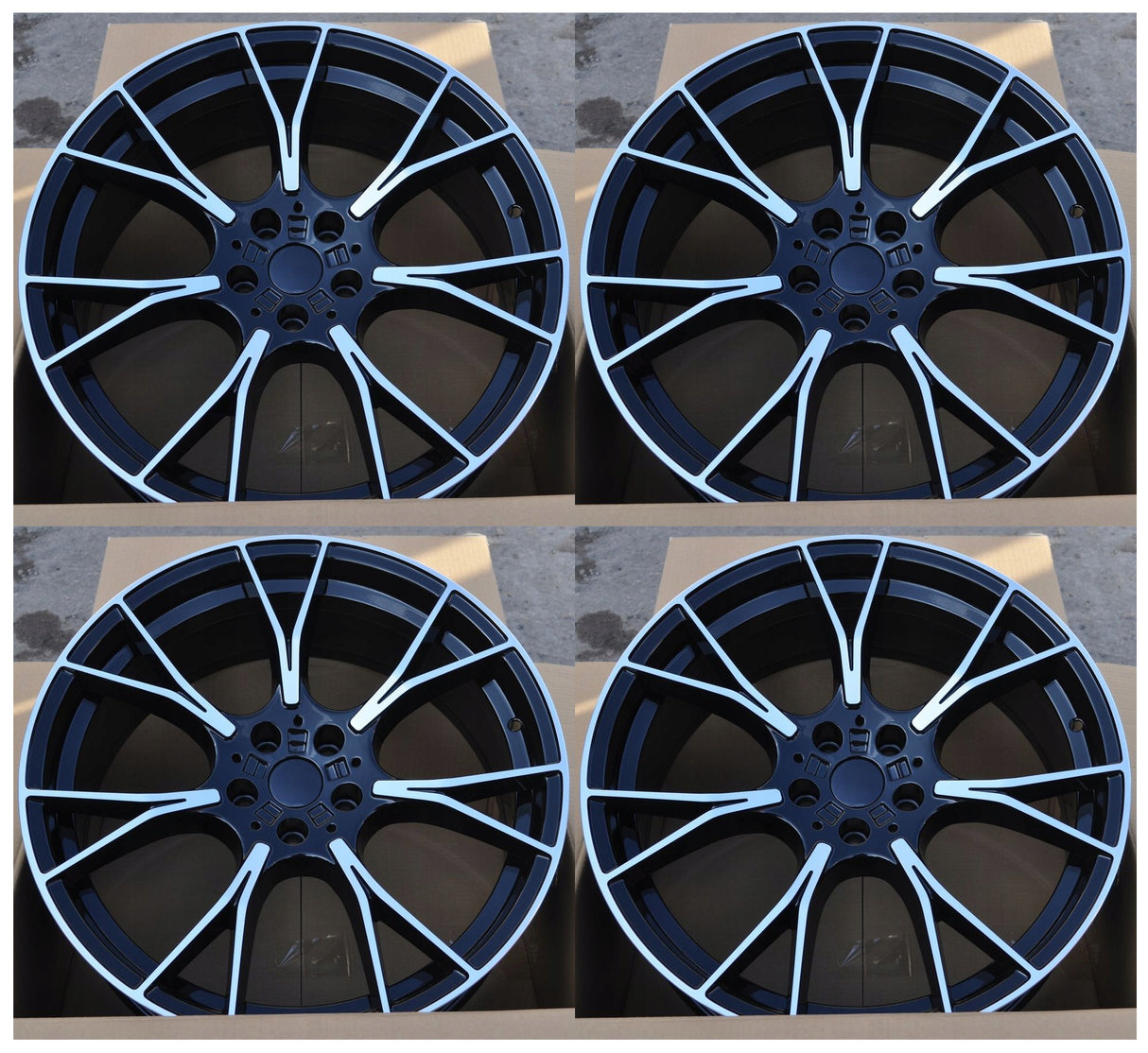 20” Rims - Made to Fit BMW 740i | OE Style | 2011 2012 2013 2014 2015 20x8.5/9.5 Wheels Brand New