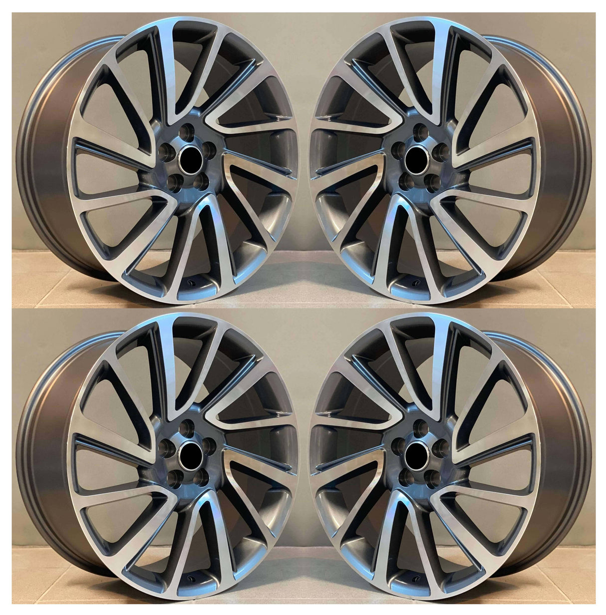 22” Rims - Made to Fit Land Rover Range Rover Sport | OE Style | 2012 2013 2014 2015 2016 2017 2018 2019 2020 2021 2022 2023 2024 2025 | 22x9.5 Wheels Brand New - Model 51