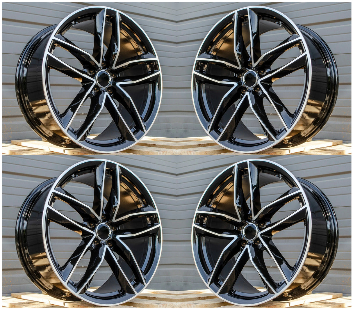 21” Rims - Made to Fit Audi A5, A5 Sportback, A5 Cabriolet | OE Style | 2020 2021 2022 2023 2024 2025 2026 | 21x9 Wheels Brand New - Model 49
