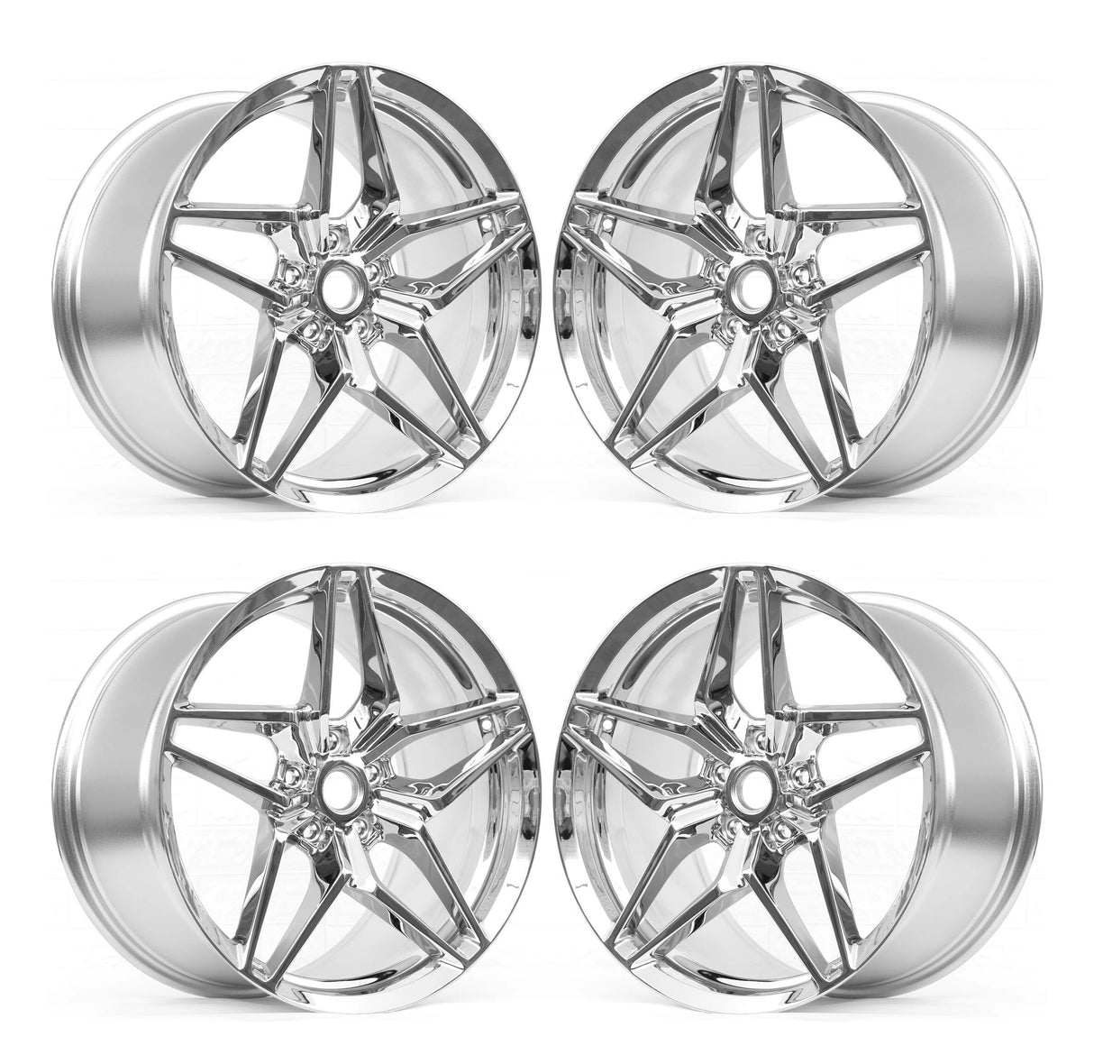 17” Rims – Made to Fit Chevrolet Camaro Base / RS / Z28 / SS | OE Style | 1993 1994 1995 1996 1997 1998 1999 2000 2001 2002 17x9.5/11 Wheels Brand New – Model 59