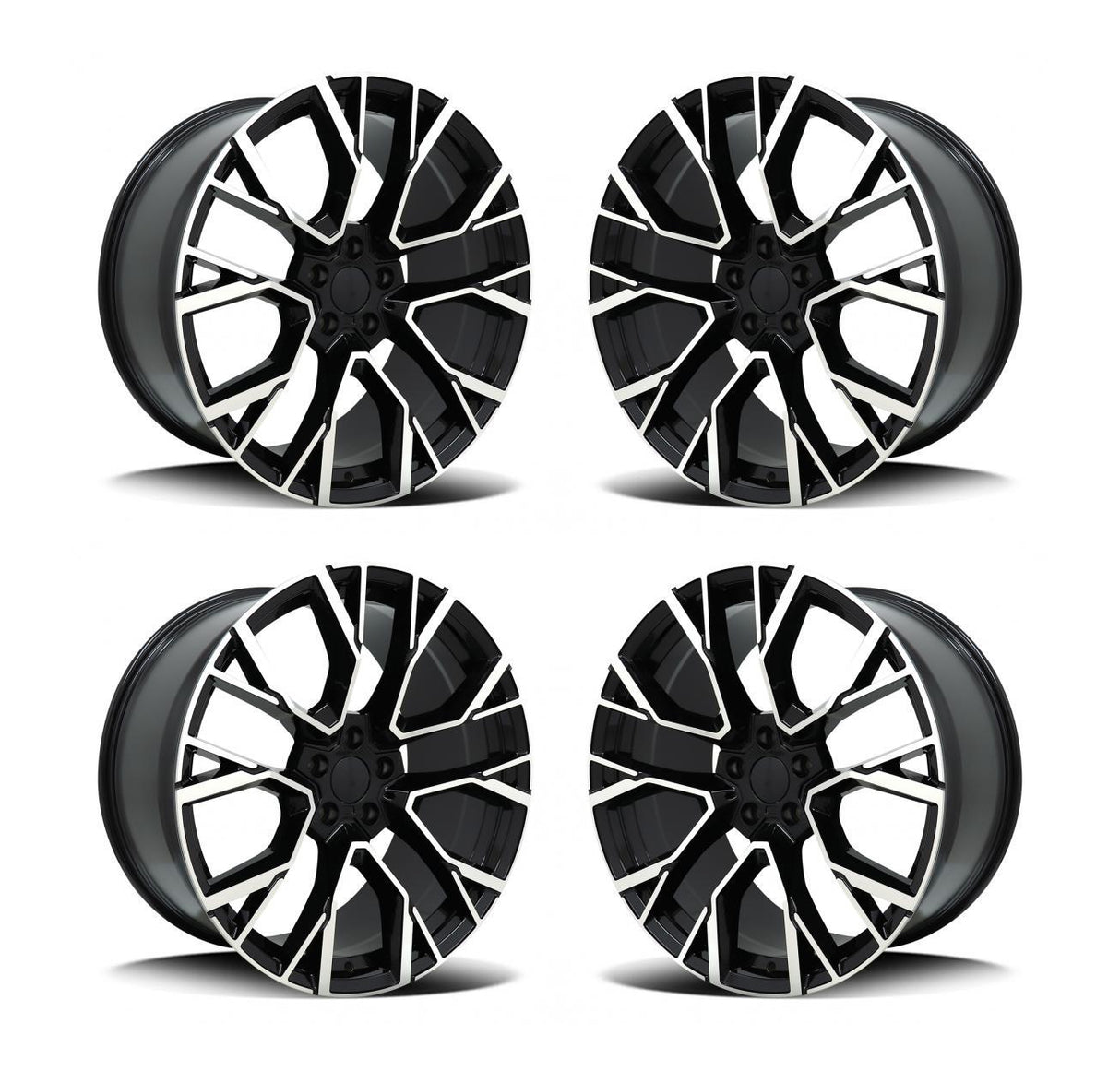 22” Rims – Made to Fit BMW X5 sDrive / xDrive / M / M50d | OE Style | 2008 2009 2010 2011 2012 2013 2014 2015 2016 2017 2018 22x9.5/10.5 Wheels Brand New – Model 26