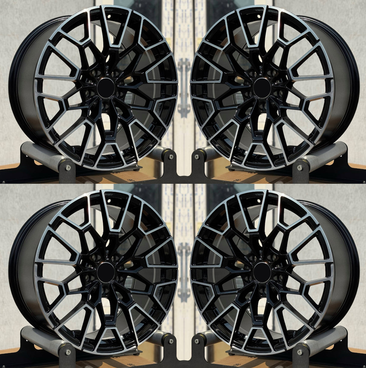 19” Rims – Made to Fit BMW 3 Series 320i, 330i, 340i, M3 (Sedan & Touring) | OE Style | 2018 2019 2020 19x8.5/9.5 Wheels Brand New – Model 3