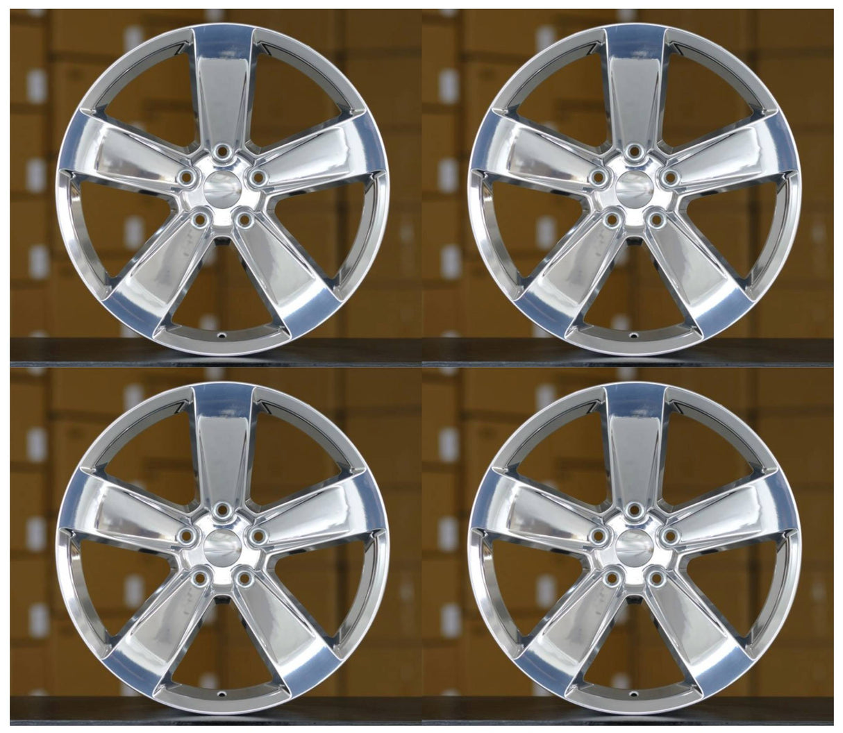 20” Rims - Made to Fit Dodge Challenger SRT8 | OE Style | 2008 2009 2010 | 20x9 Wheels Brand New - Model 55