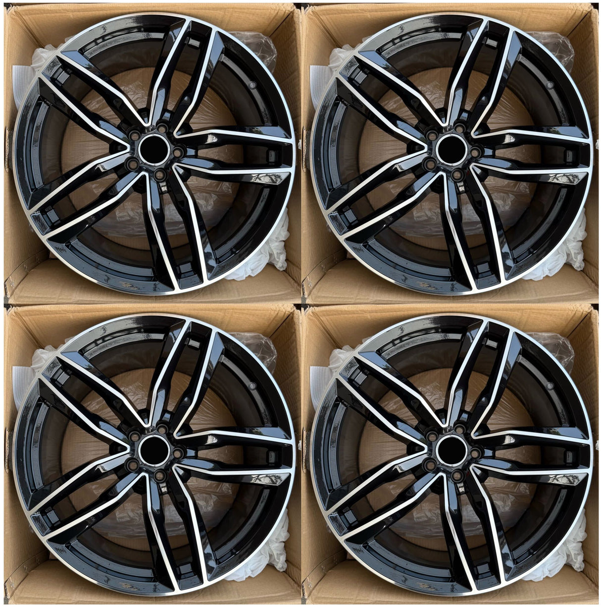 21” Rims - Made to Fit Audi A5, A5 Sportback, A5 Cabriolet | OE Style | 2020 2021 2022 2023 2024 2025 2026 | 21x9 Wheels Brand New - Model 49