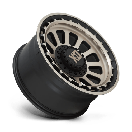 20X10 XD XD856 OMEGA SATIN BLACK W/ BRONZE TINT 5X127/5X139.7