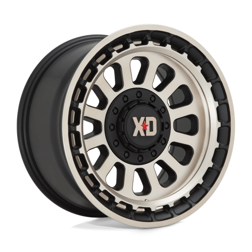 17X9 XD XD856 OMEGA SATIN BLACK W/ BRONZE TINT BLANK