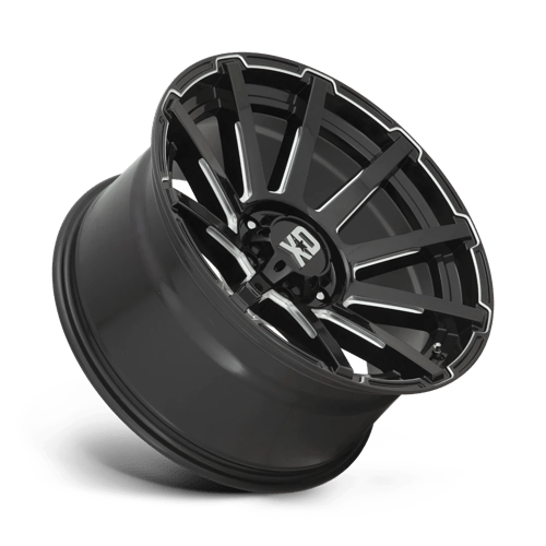 17X9 XD XD847 OUTBREAK RIMS - GLOSS BLACK MILLED 6X114.3