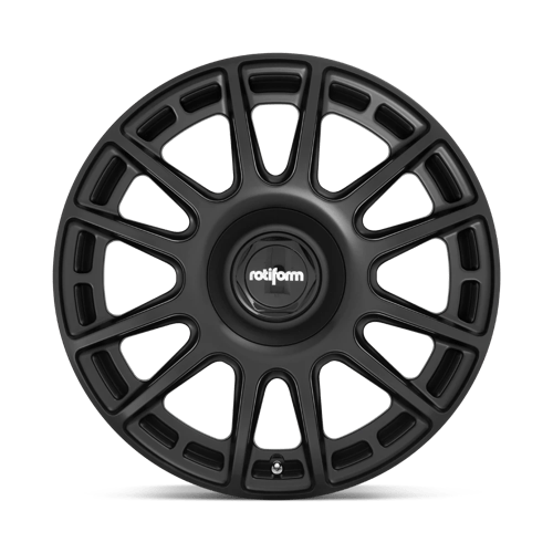 18X8.5 Rotiform R159 OZR MATTE BLACK 5X100/5X112