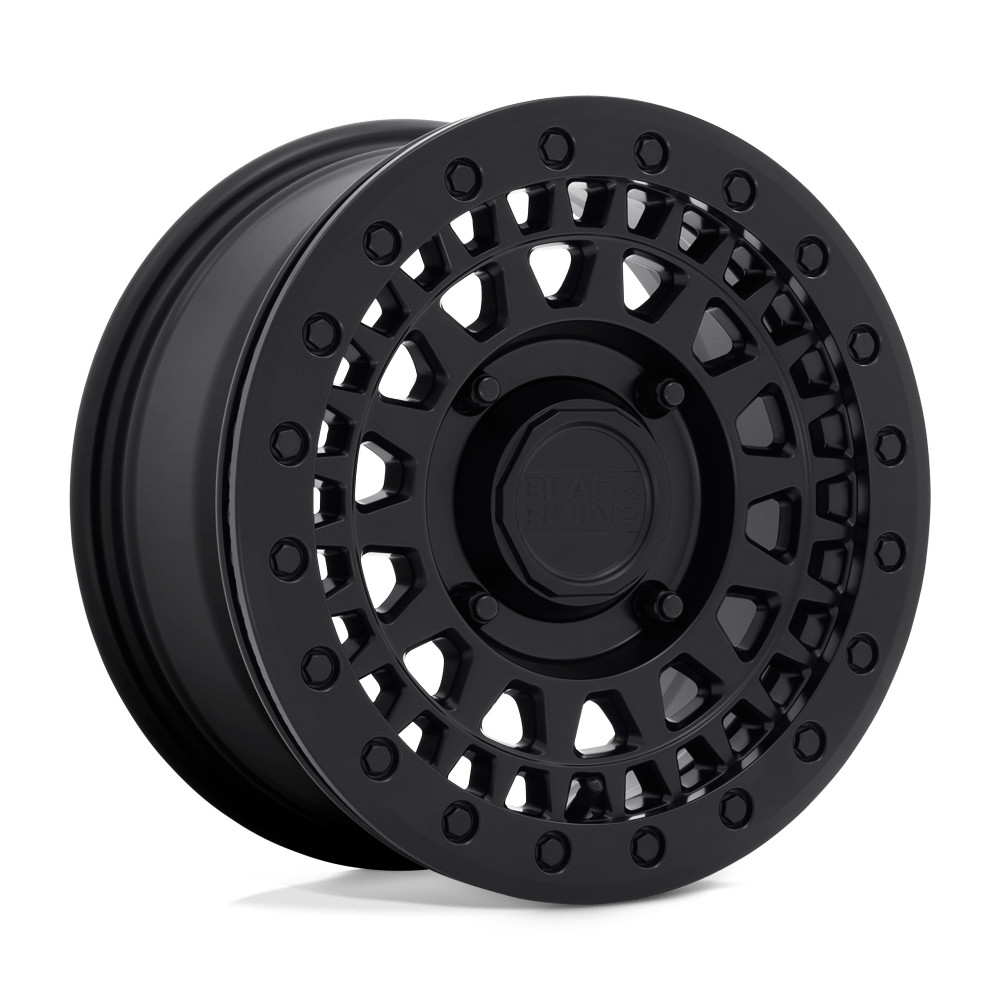 14" Black Rhino Hard Alloys - UTV PARKER UTV BEADLOCK MATTE BLACK 4X156