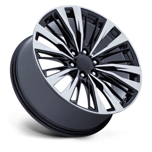 24X10 Performance Replicas PR226 GLOSS BLACK POLISHED 6X139.7
