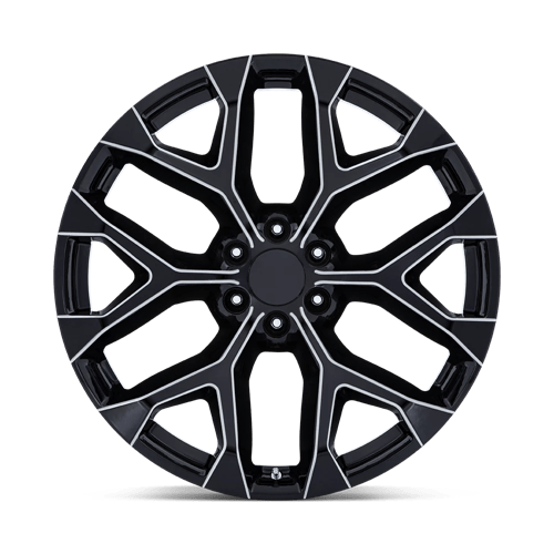 20X9 Performance Replicas PR177 GLOSS BLACK MILLED 6X139.7