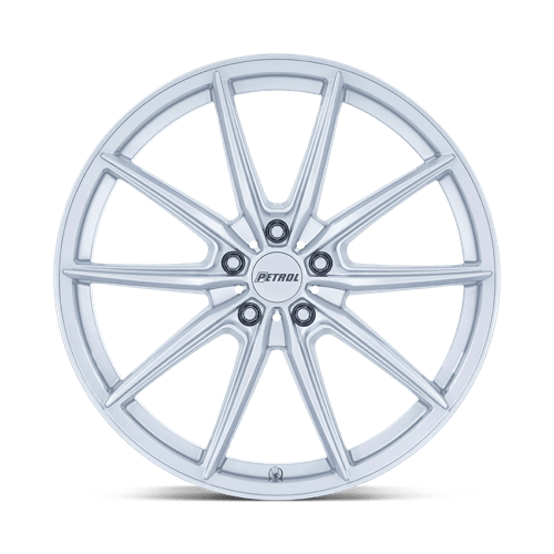 20" Petrol P4B GLOSS SILVER 5X114.3