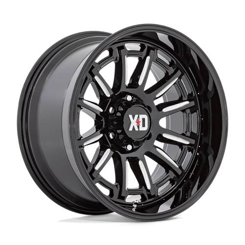 20X9 XD XD865 PHOENIX GLOSS BLACK MILLED 6X135