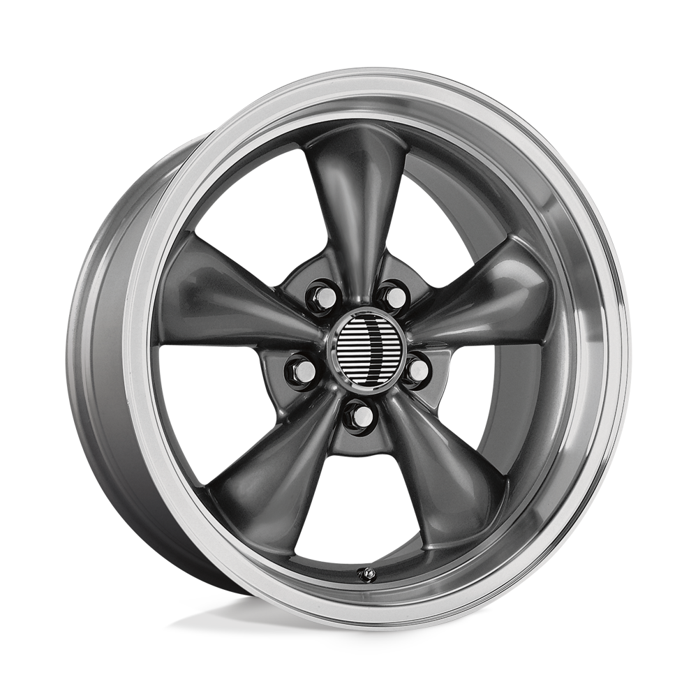 18" Performance Replicas PR106 ANTHRACITE/MACHINED LIP 5X114.3