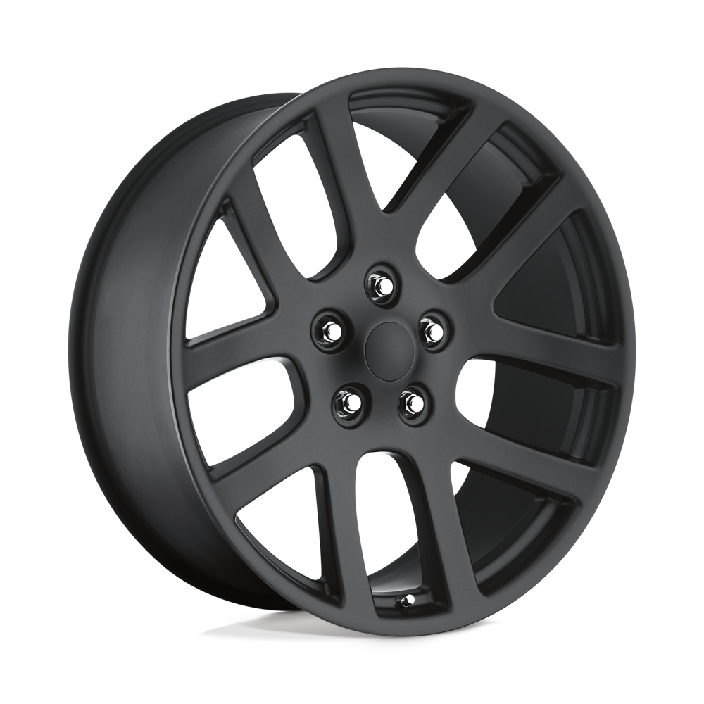 22" Performance Replicas PR107 MATTE BLACK 5X115