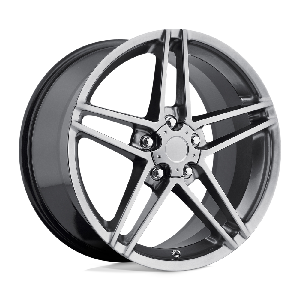18X8.5 Performance Replicas PR117 HYPER BLACK 5X120.65