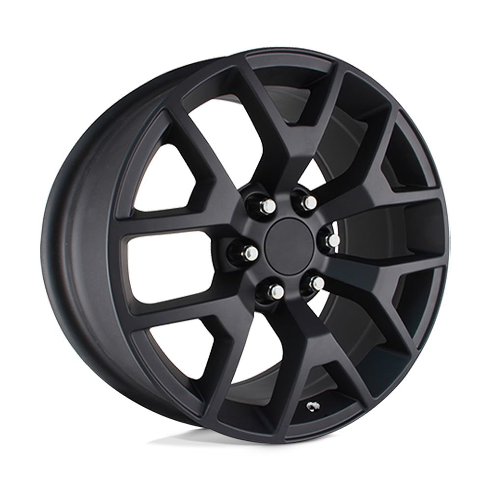 22" Performance Replicas PR169 MATTE BLACK 6X139.7