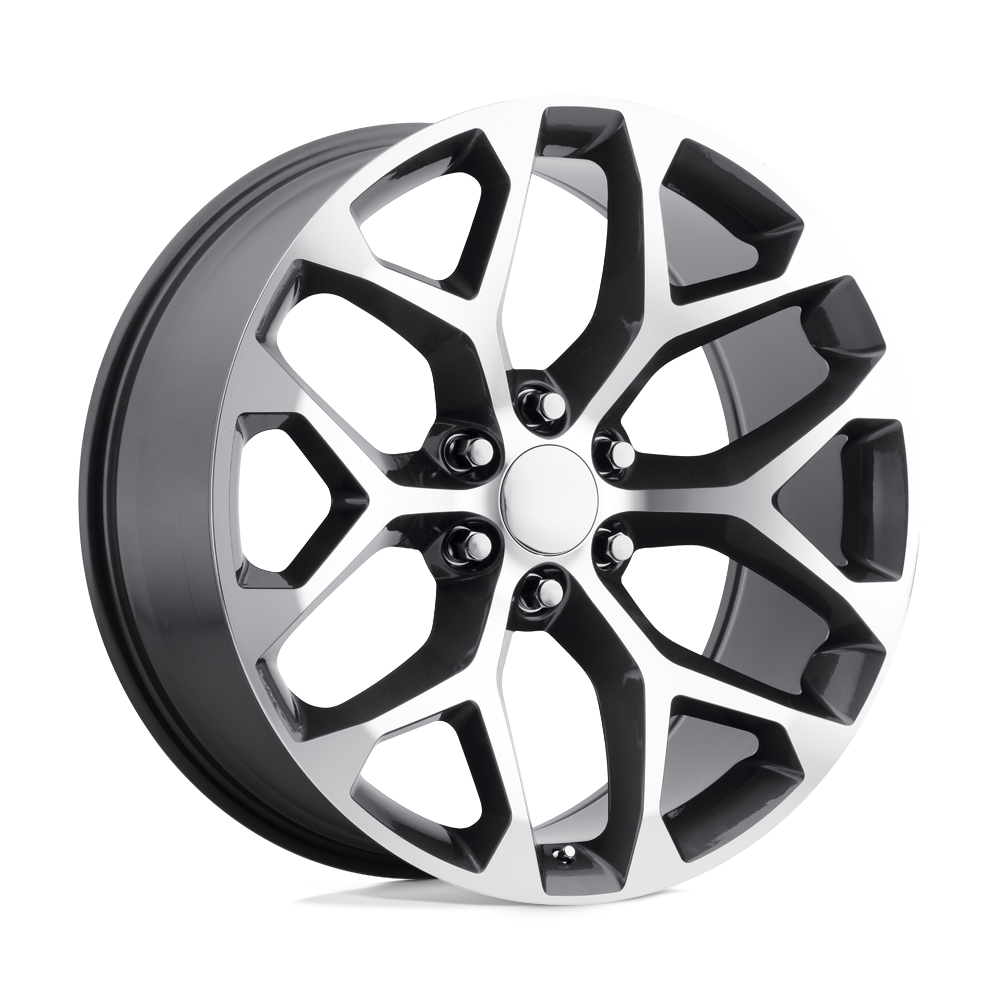 20" Performance Replicas PR176 GUNMETAL MACHINED 6X139.7