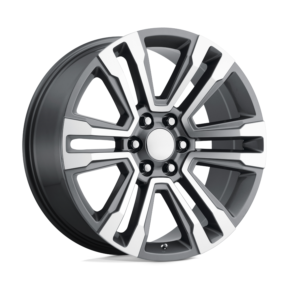 20" Performance Replicas PR182 GUNMETAL MACHINED 6X139.7