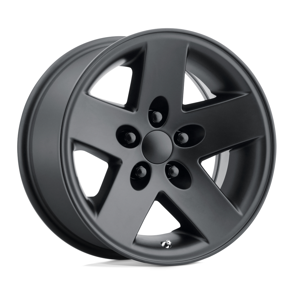 16X8 Performance Replicas PR185 MATTE BLACK 5X114.3