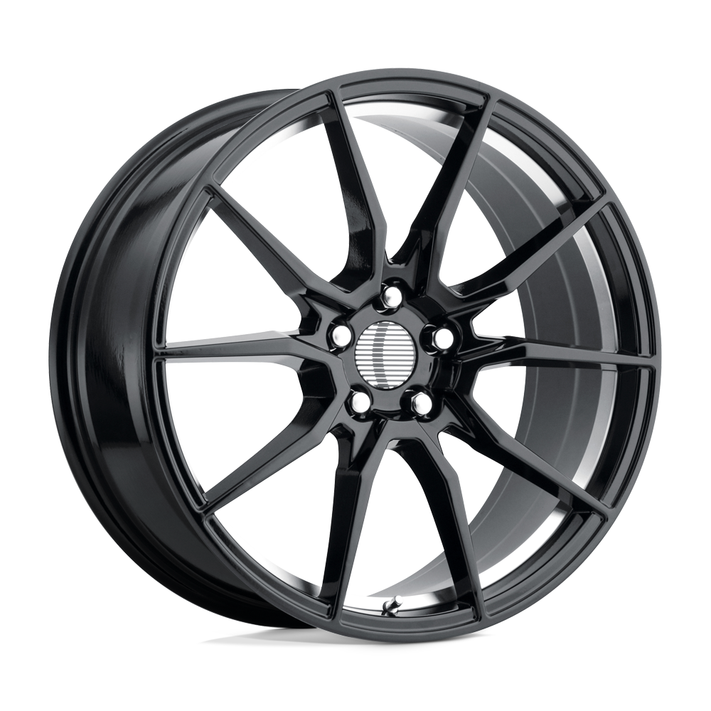 18" Performance Replicas PR193 GLOSS BLACK MACHINED 5X114.3