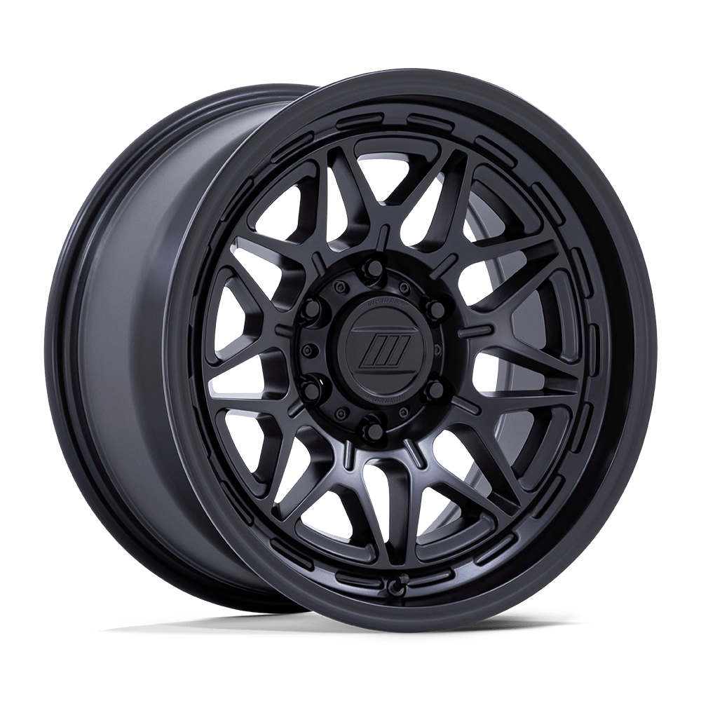 20X9 Pro Comp Alloys PA202 BASECAMP MATTE BLACK 6X120