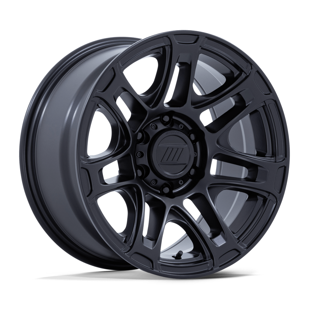 17X8 Pro Comp Alloys PA204 ROUGHNECK MATTE BLACK 6X139.7