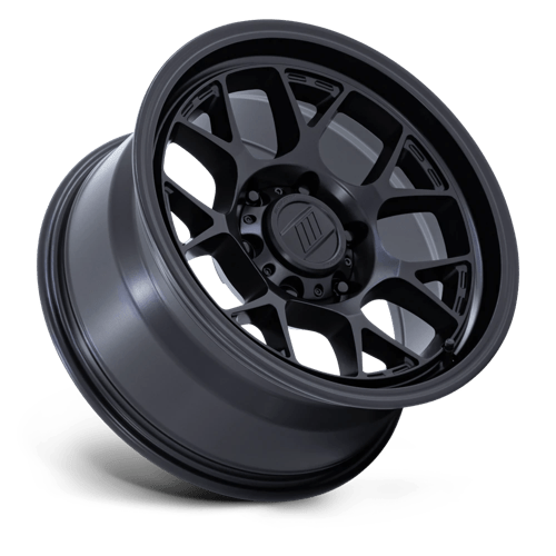 17X8 Pro Comp Alloys PA205 WRAITH MATTE BLACK 6X114.3