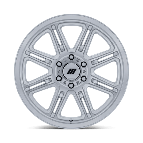 17X8 Pro Comp Alloys PA206 SNARE GLOSS SILVER W/ MACHINED FACE 5X127