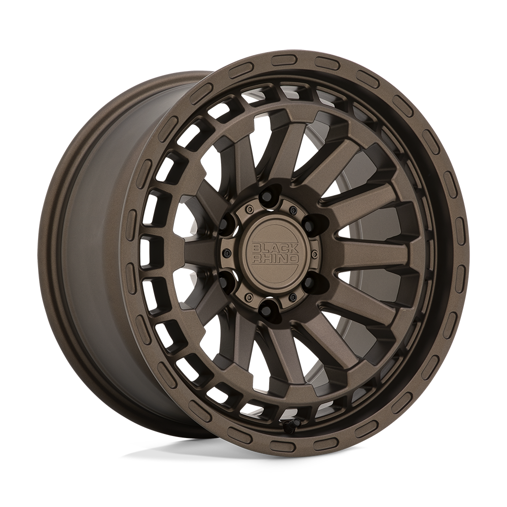 17" Black Rhino Hard Alloys RAID MATTE BRONZE 6X120