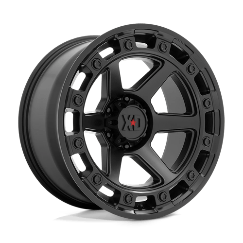 17X9 XD XD862 RAID SATIN BLACK 5X127