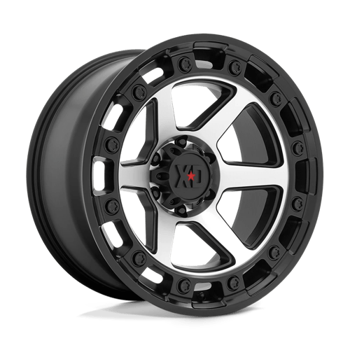 17X9 XD XD862 RAID SATIN BLACK MACHINED 5X127