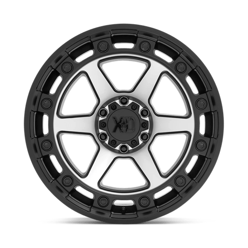 17X9 XD XD862 RAID SATIN BLACK MACHINED 6X139.7